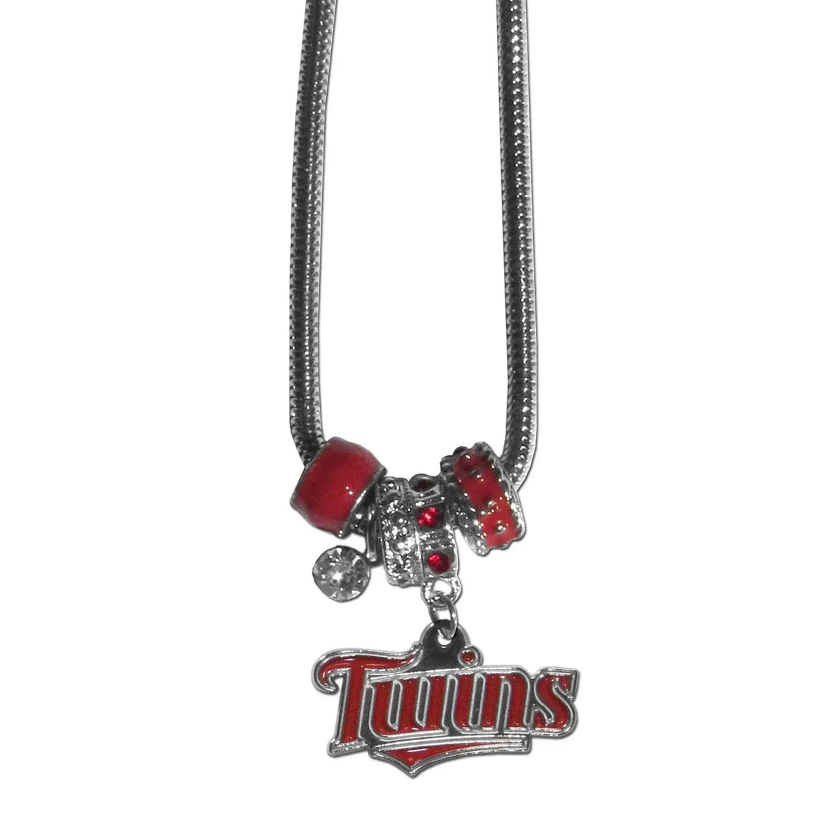  Minnesota Twins Euro Bead Necklace Rhinestone Charms -  ToylandEU™