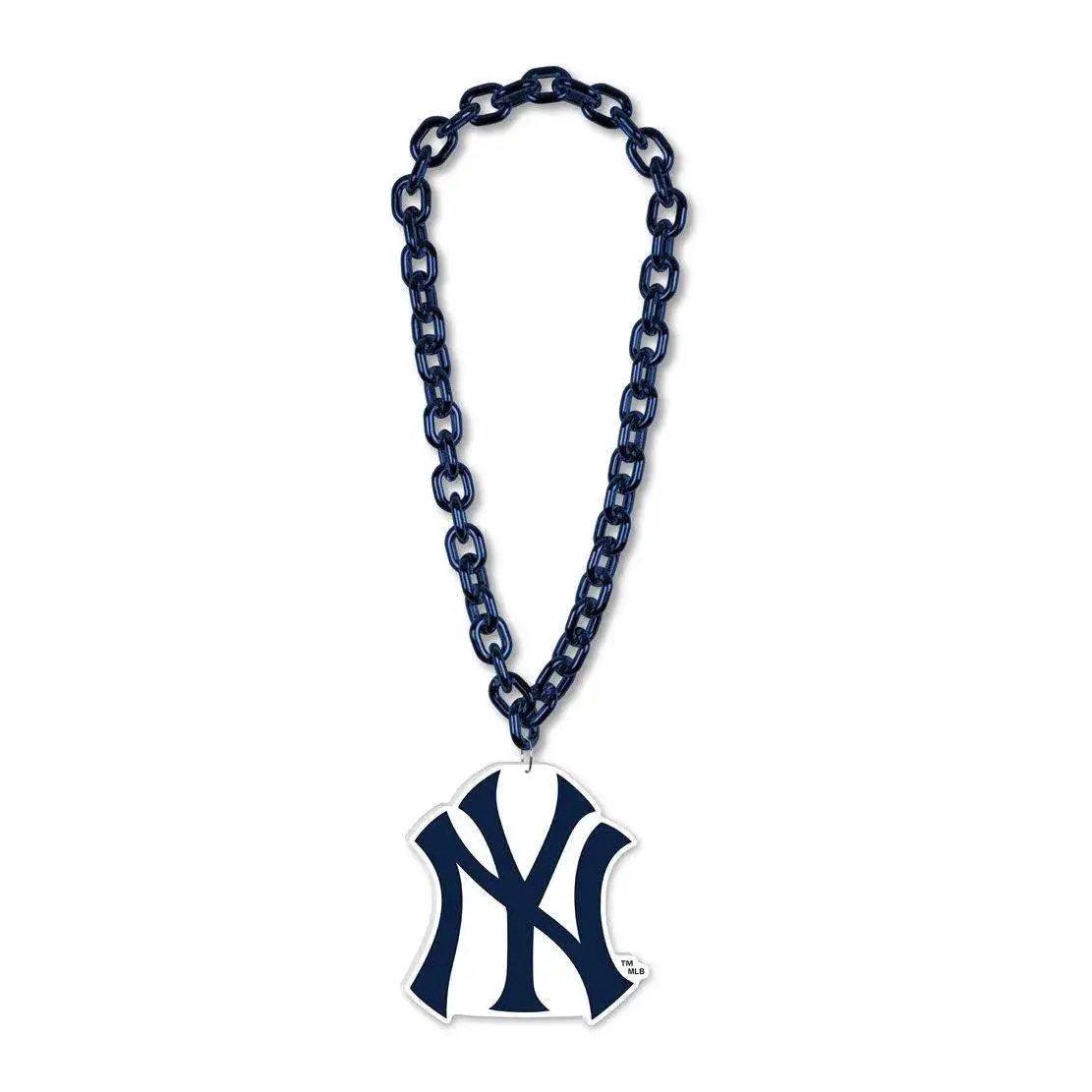  New York Yankees Necklace Big Fan Chain Foam Logo Accessory -  ToylandEU™