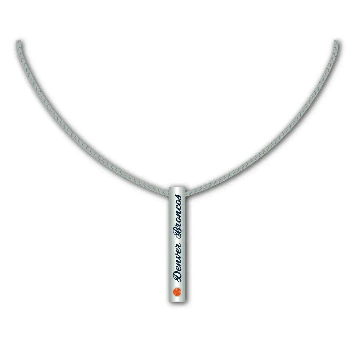  Denver Broncos Necklace Sterling Silver Bar Charm Pendant -  ToylandEU™