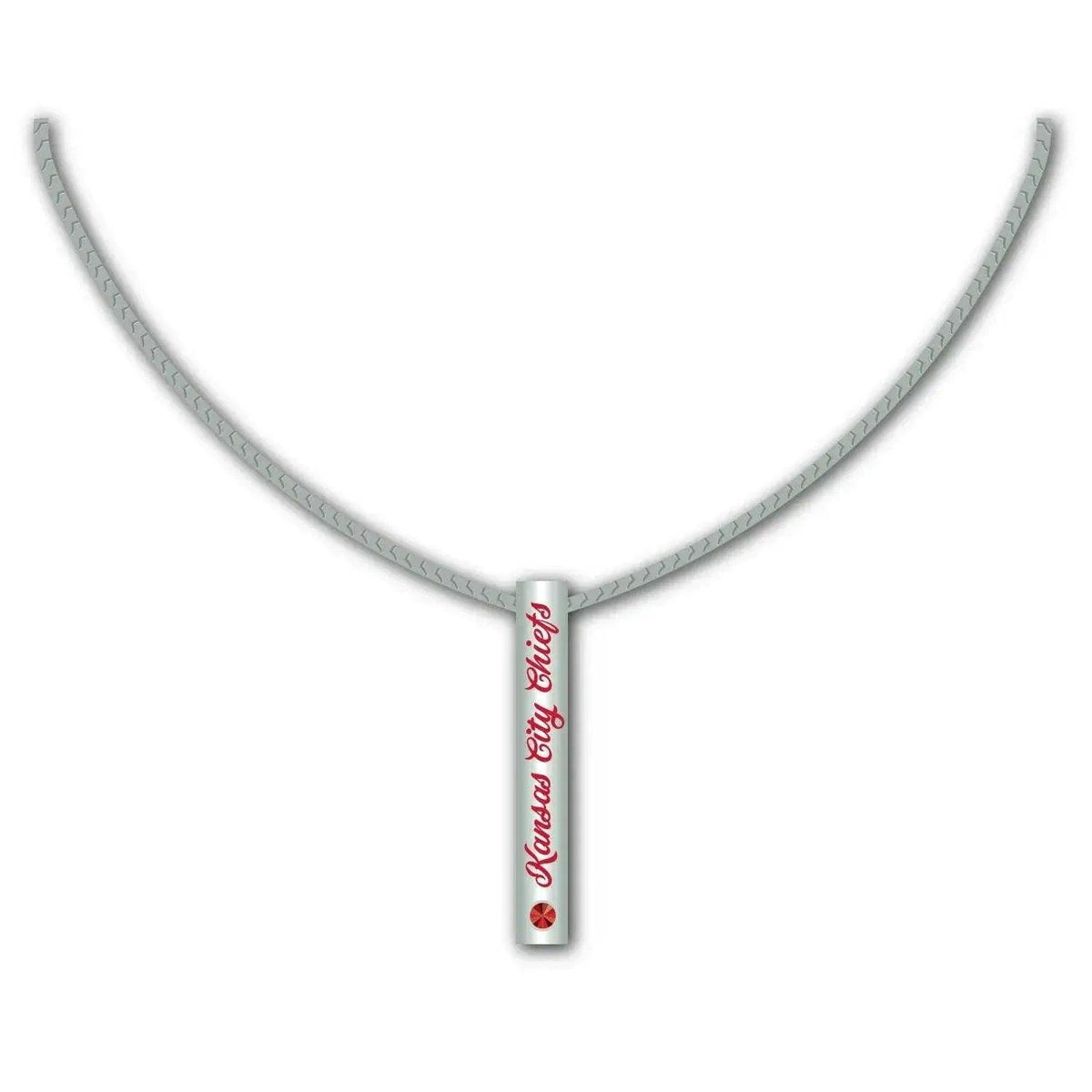  Kansas City Chiefs Necklace Sterling Silver Bar Pendant -  ToylandEU™