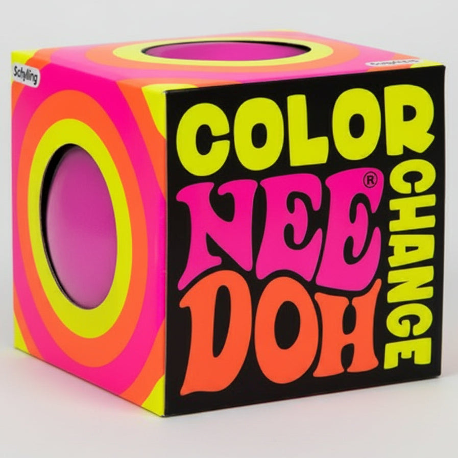 Nee-Doh Squishy | Heat Sensitive Pink to Purple | Toylandeu™