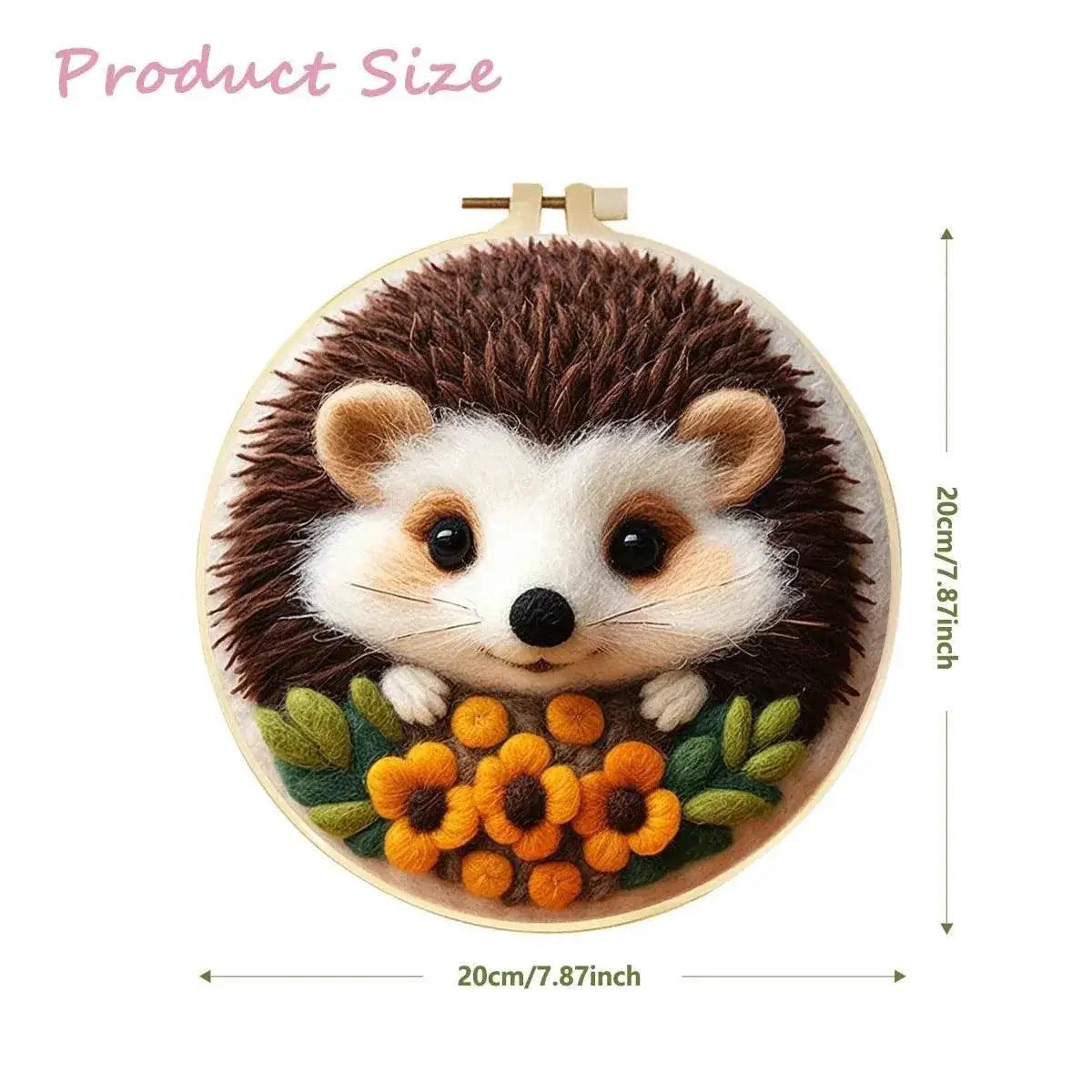  RUOPOTY Landscape Pattern Needle Felting Kit for Beginners DIY Wool Needle Felting Starter Set for Home Decoration -  ToylandEU™