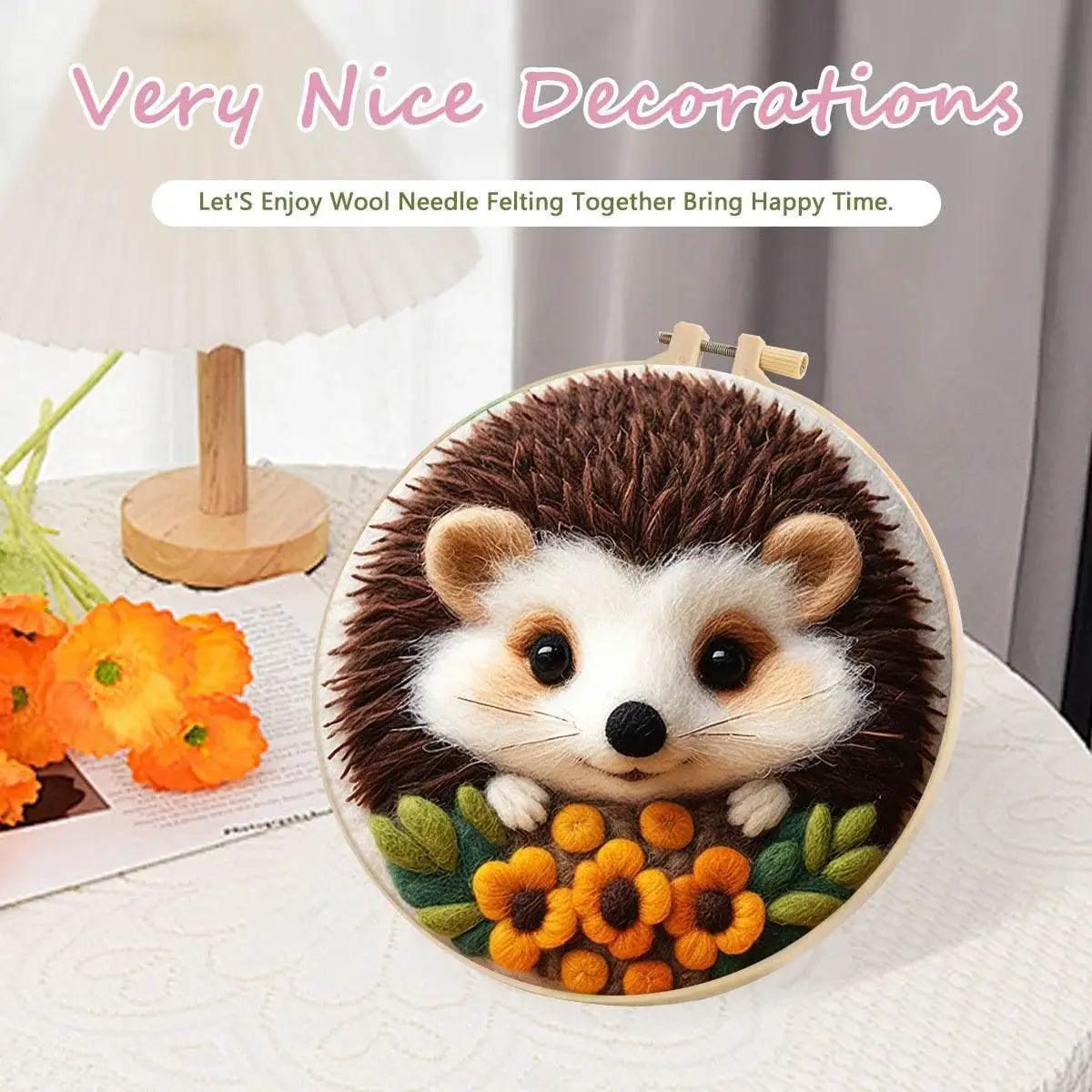  RUOPOTY Landscape Pattern Needle Felting Kit for Beginners DIY Wool Needle Felting Starter Set for Home Decoration -  ToylandEU™