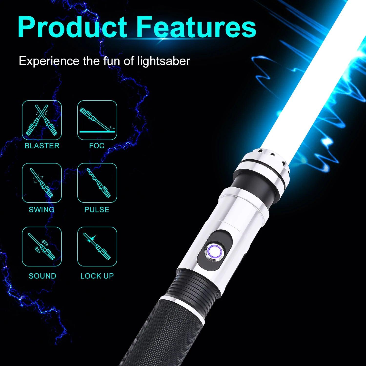  Neo Pixel Lightsaber|Pro Swing 82cm Blade|Toylandeu™ 