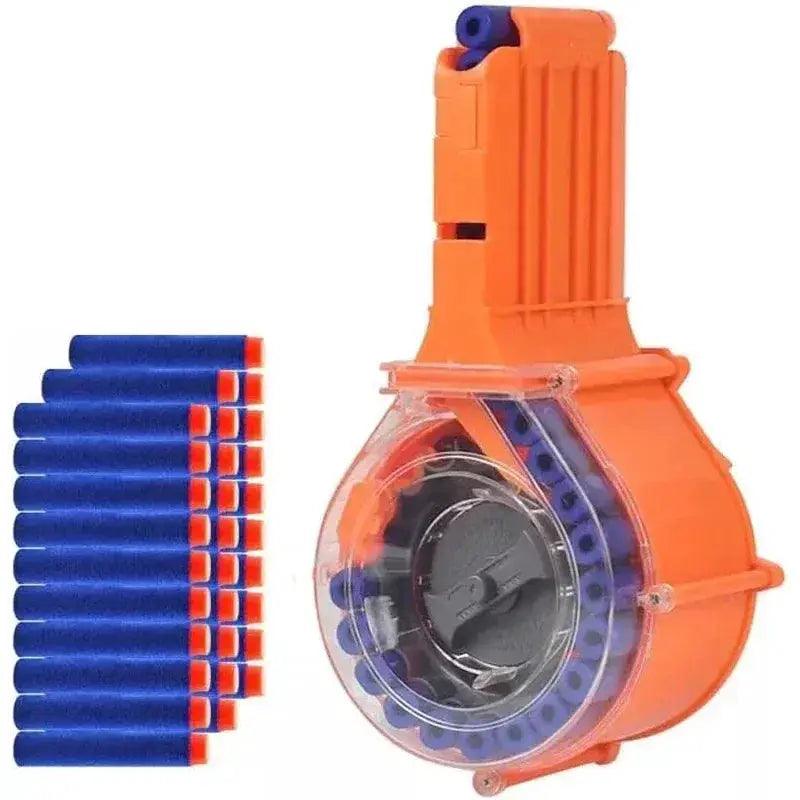  Nerf 25 Round Drum Magazine For NStrike Elite Durable -  ToylandEU™