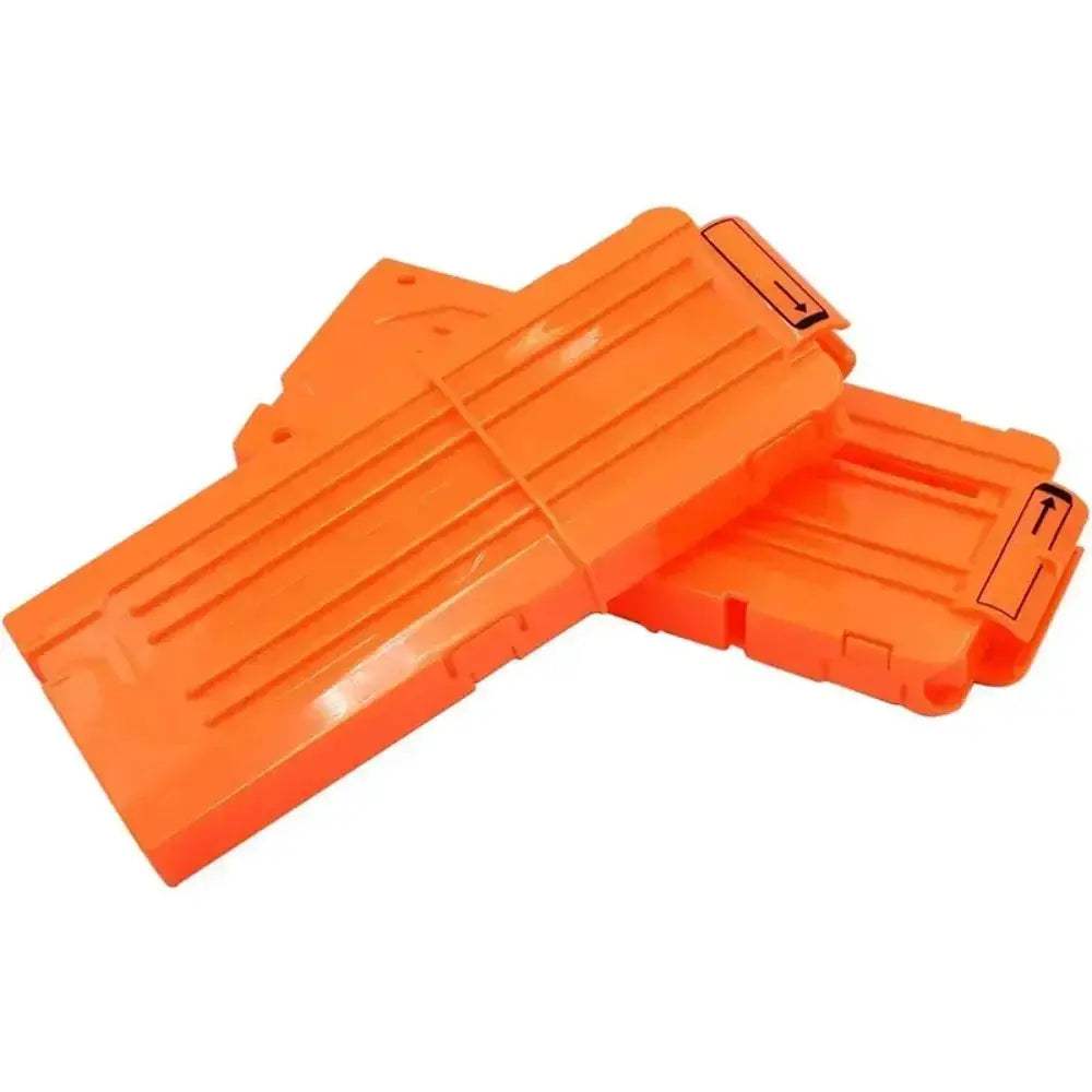  Nerf Dart Clips Four Pack Quick Reload Magazine Orange -  ToylandEU™