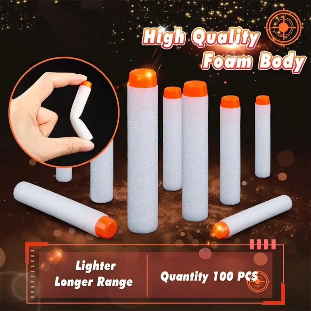 Nerf Darts Glow In The Dark Refill Pack 1000 White - ToylandEU