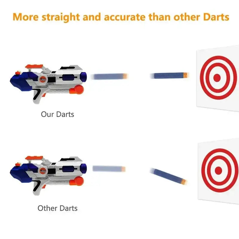 Nerf Darts Refills Soft Head For N Strike Elite Blue - ToylandEU
