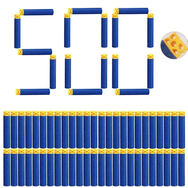 Nerf Darts Refills Soft Head For N Strike Elite Blue - ToylandEU