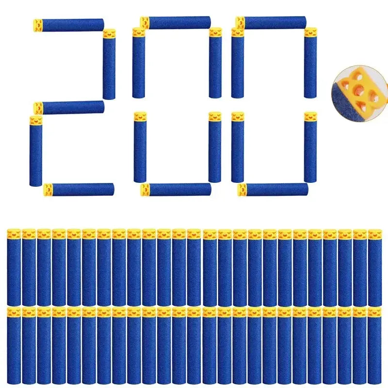 Nerf Darts Refills Soft Head For N Strike Elite Blue - ToylandEU