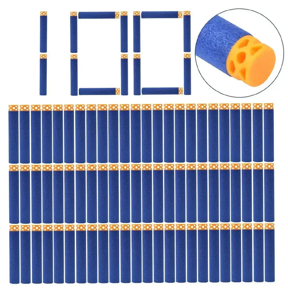 Nerf Darts Refills Soft Head For N Strike Elite Blue - ToylandEU