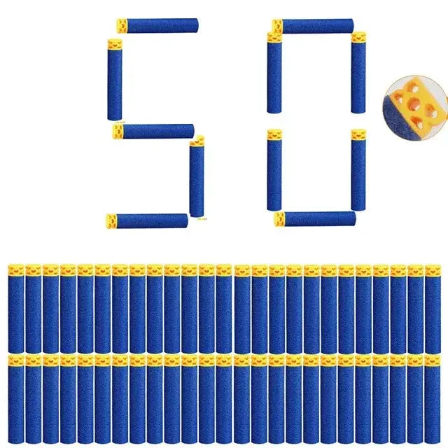 Nerf Darts Refills Soft Head For N Strike Elite Blue - ToylandEU