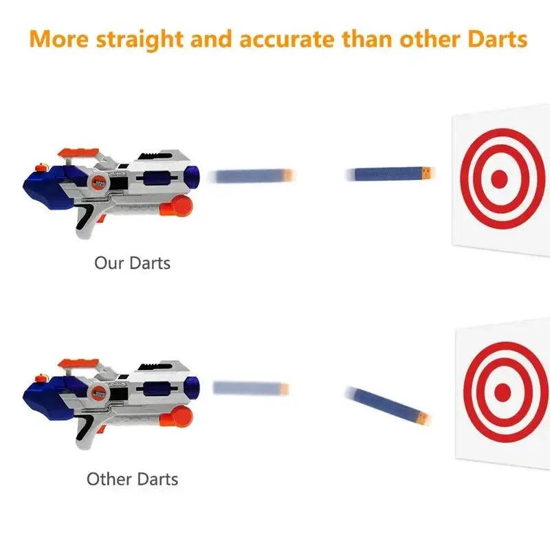  Nerf Darts Soft Head Refills For N Strike Elite Blue -  ToylandEU™