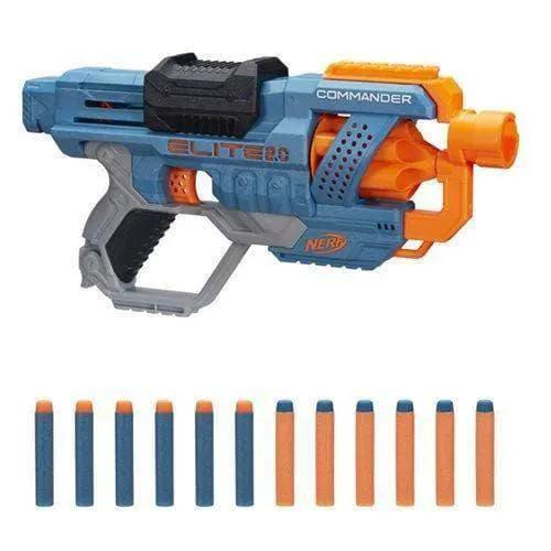 Nerf Elite 2.0 Commander RD6 Blaster With Rotating Drum - ToylandEU