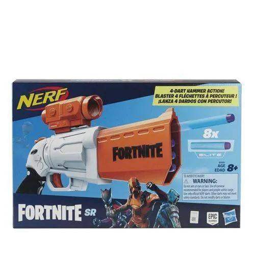  Nerf Fortnite SR Blaster 4 Dart Hammer Action -  ToylandEU™