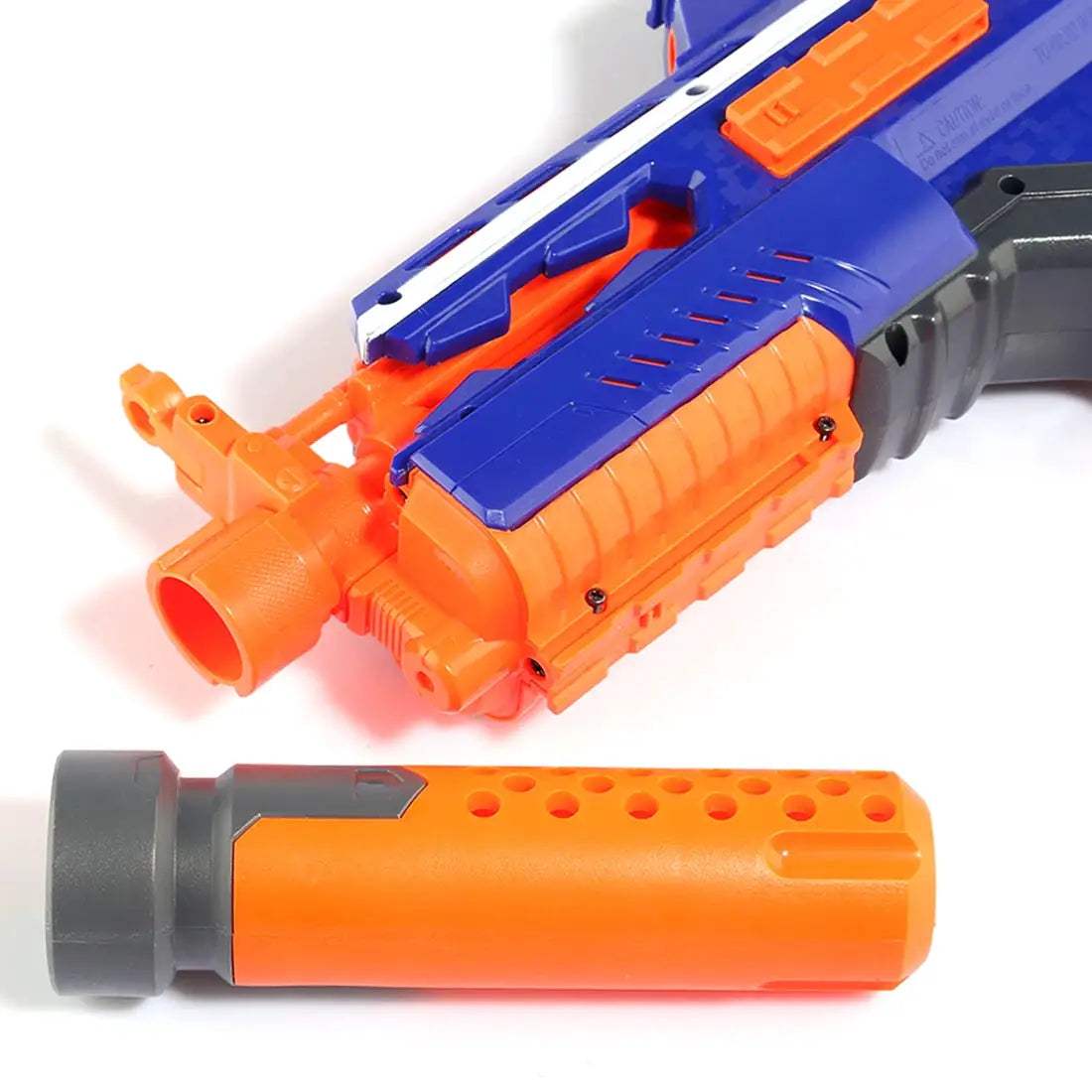 Nerf Gun Accessory Front Tube Decoration Muffler Style - ToylandEU
