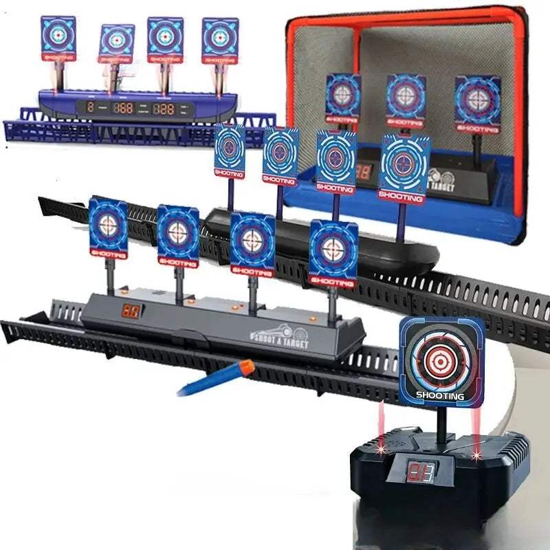 Nerf Gun Auto Reset Target With Sound Lights Scoring - ToylandEU