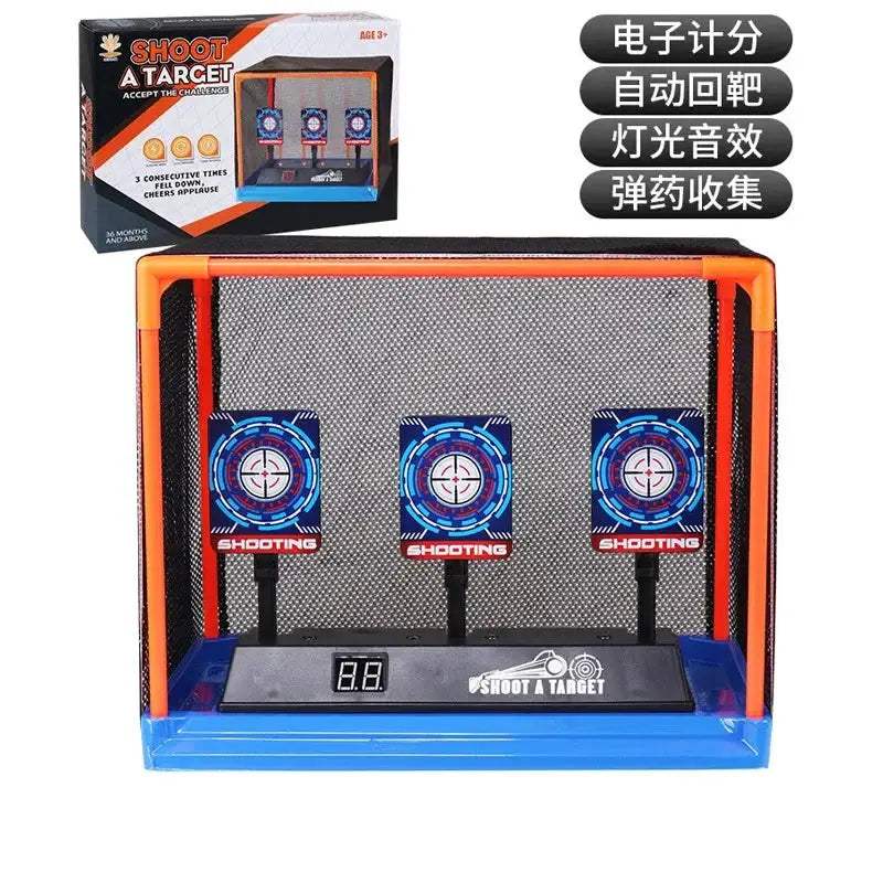 Nerf Gun Auto Reset Target With Sound Lights Scoring - ToylandEU