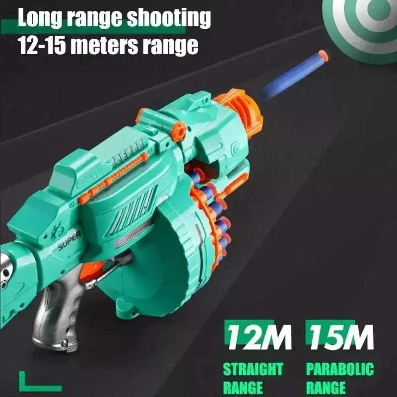 Nerf Gun Toy Electric Continuous Shooting For Kids - ToylandEU