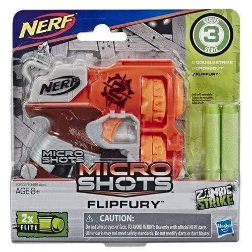Nerf Micro Shots FlipFury Blaster Collectible Compact Mini Dart Gun - ToylandEU