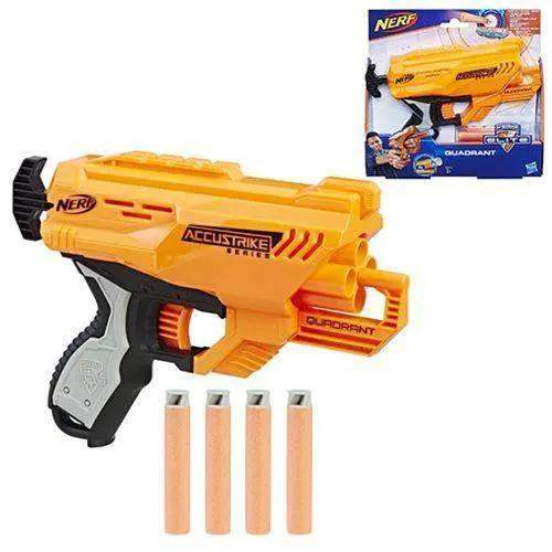  Nerf Elite Quadrant Blaster 4Dart Drum Stealth Fun -  ToylandEU™