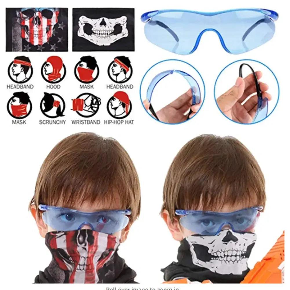  Kids Nerf Vest Kit Complete Tactical Gear With Darts -  ToylandEU™