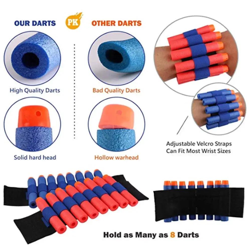  Kids Nerf Vest Kit Complete Tactical Gear With Darts -  ToylandEU™