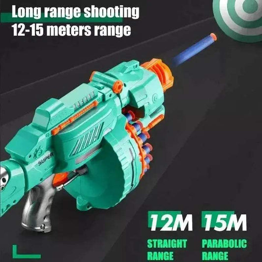  Nerfs Gun Toy Children's Electric Continuous Shooting Gatling -  ToylandEU™