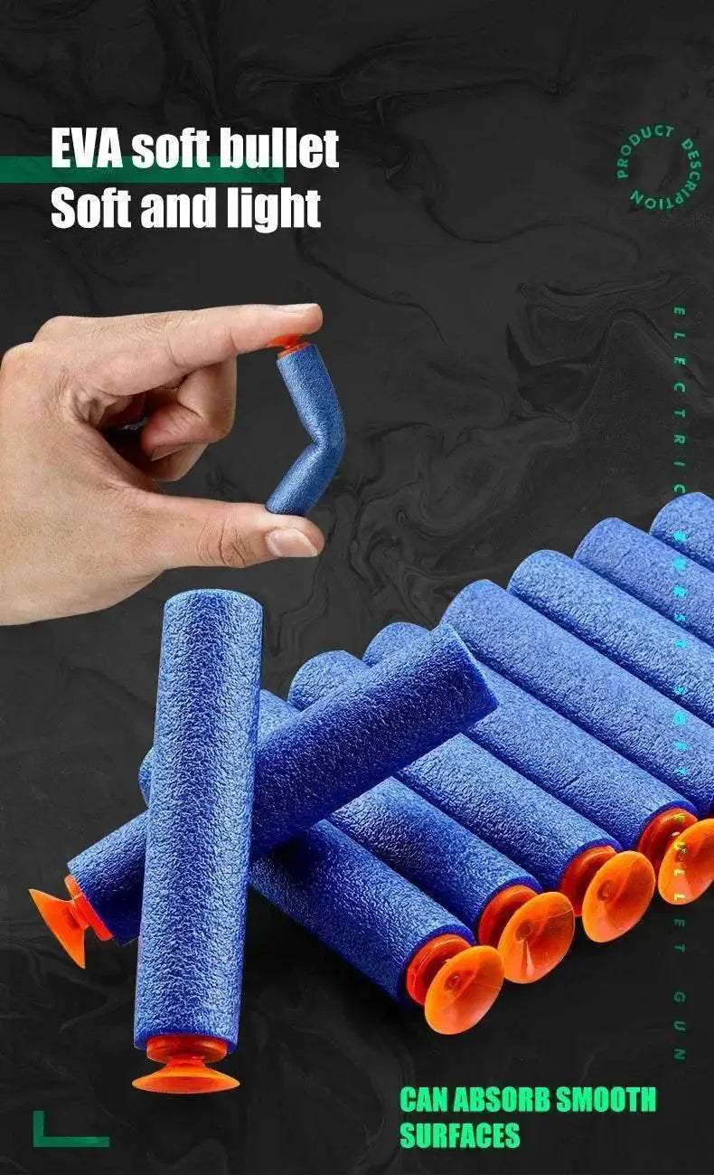  Nerfs Gun Toy Children's Electric Continuous Shooting Gatling -  ToylandEU™