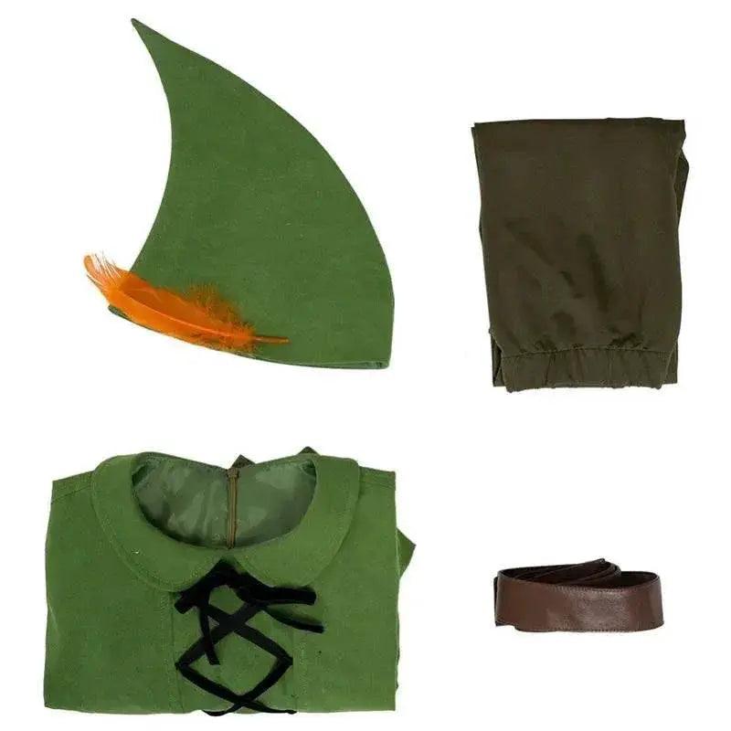  Neverland Fantasy Peter Pan Cosplay Costume Set - Perfect for Halloween and Carnivals -  ToylandEU™