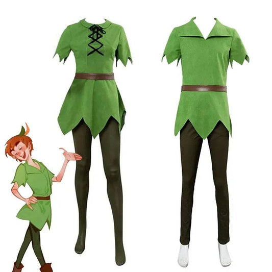 Neverland Fantasy Peter Pan Cosplay Costume Set - Perfect for Halloween and Carnivals - ToylandEU
