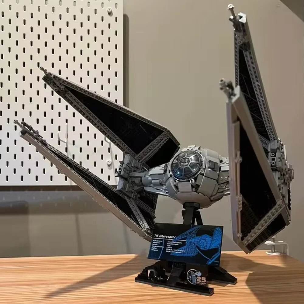 New 1931PCS Spaceship Moc TIE Interceptors Building Blocks - ToylandEU