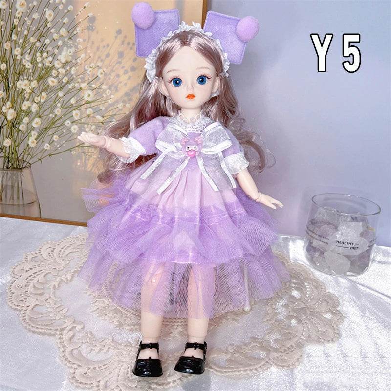 New 30cm 1/6 Girls BJD Anime Dolls with Clothes for Kids - ToylandEU