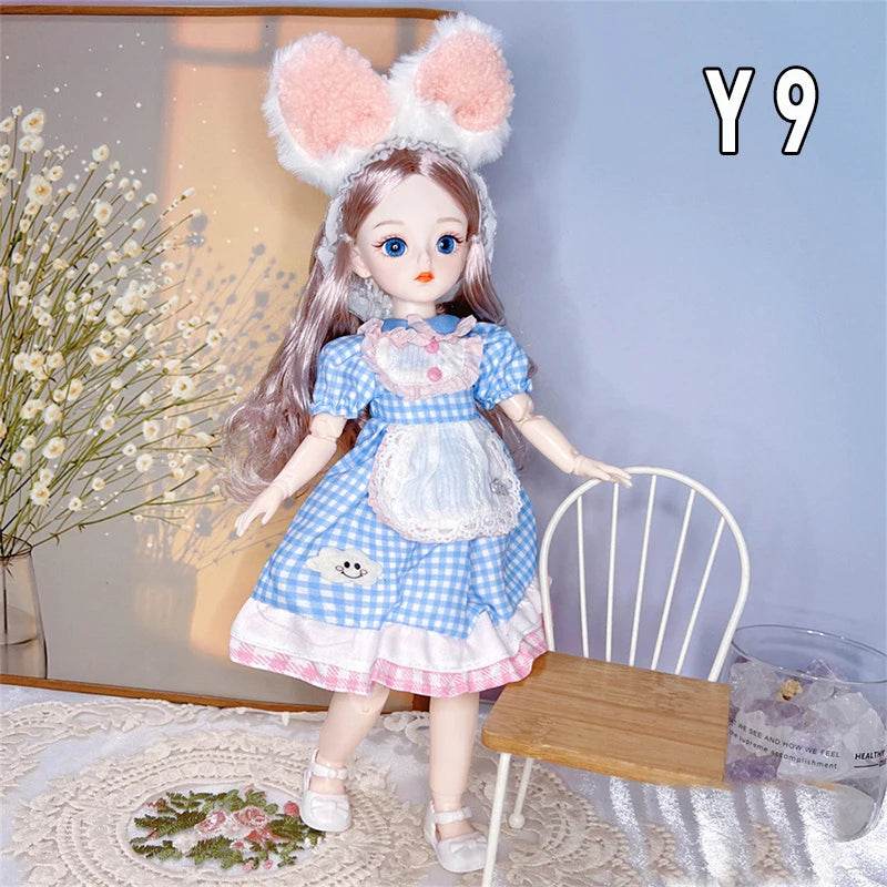 New 30cm 1/6 Girls BJD Anime Dolls with Clothes for Kids - ToylandEU