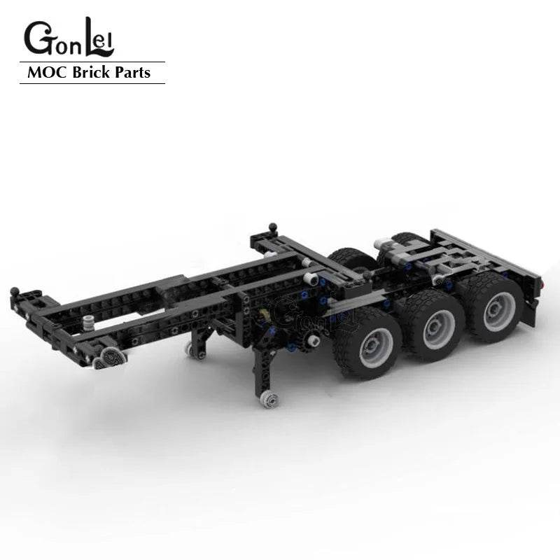 New 364Pcs Parts Traffic Lead Chassis Trailer for 42078 - ToylandEU