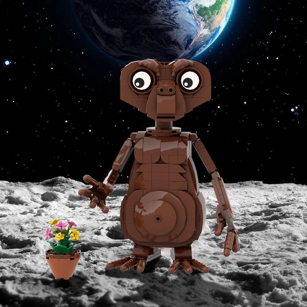 New 398PCS MOC E.T Alien Building Blocks Creative Toys Building Bricks MOC - ToylandEU