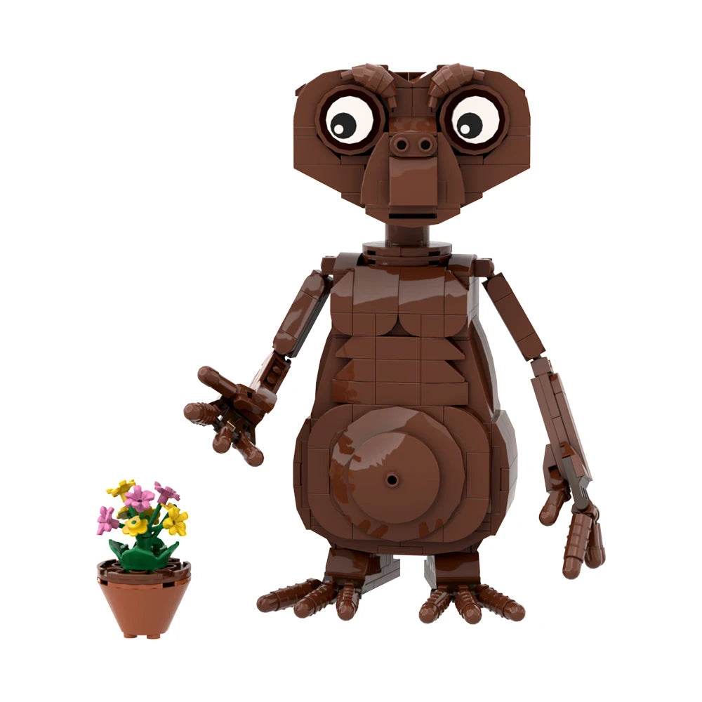 New 398PCS MOC E.T Alien Building Blocks Creative Toys Building Bricks MOC - ToylandEU