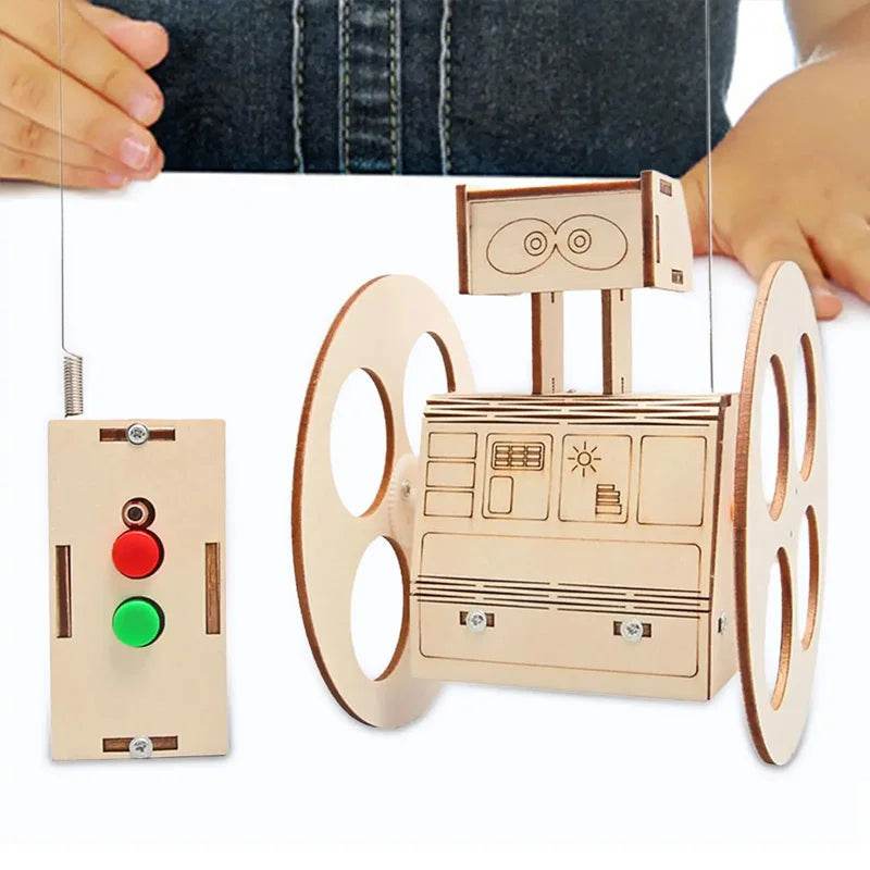 New 3D Assembly Remote Control Robot Model Children's DIY Science Experiment Toy Set Educational Kids Gift - ToylandEU