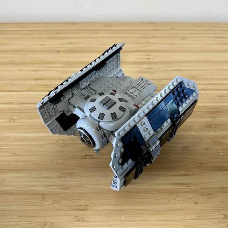 New 445Pcs MOC Spaceship TIE AD Advanced X1 Vader's Fighters Building Blocks Modified From Tie Bomber Bricks Model DIY Toys Gift - ToylandEU