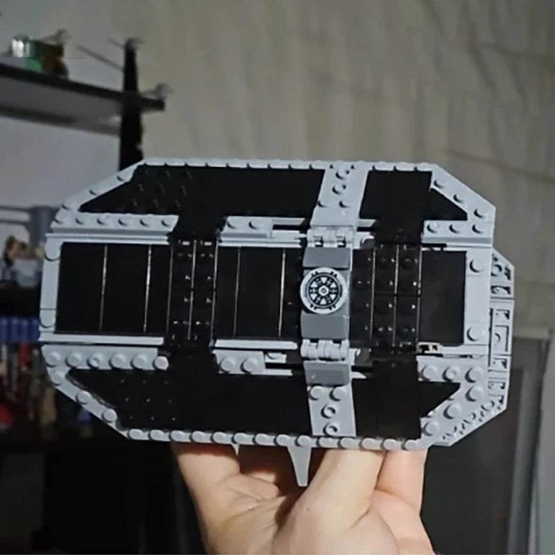 New 445Pcs MOC Spaceship TIE AD Advanced X1 Vader's Fighters Building Blocks Modified From Tie Bomber Bricks Model DIY Toys Gift - ToylandEU