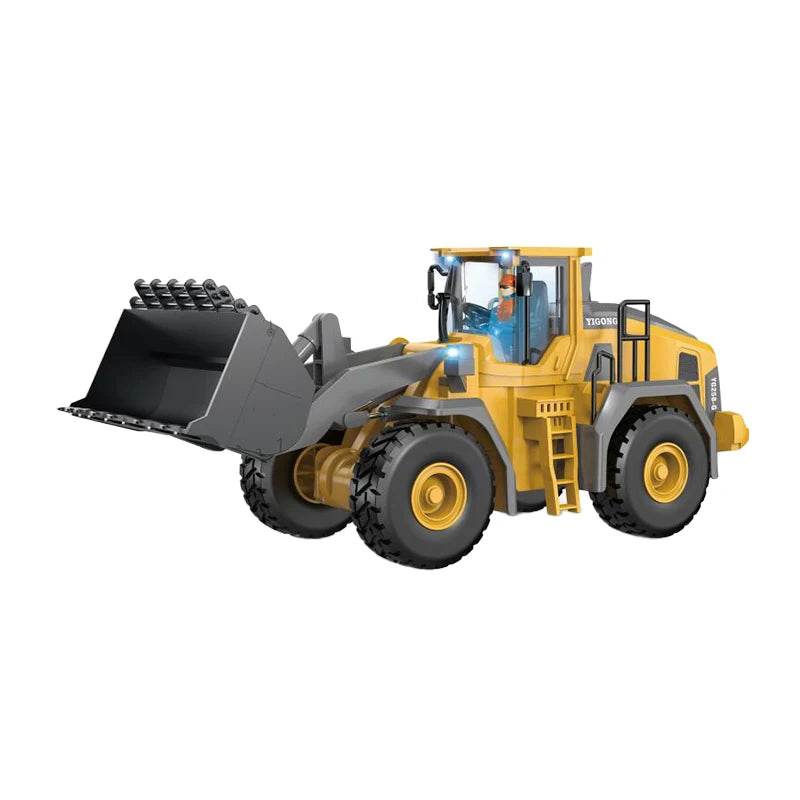 New 4WD Professional Remote Control Excavator Alloy Dump Truck Toys - ToylandEU