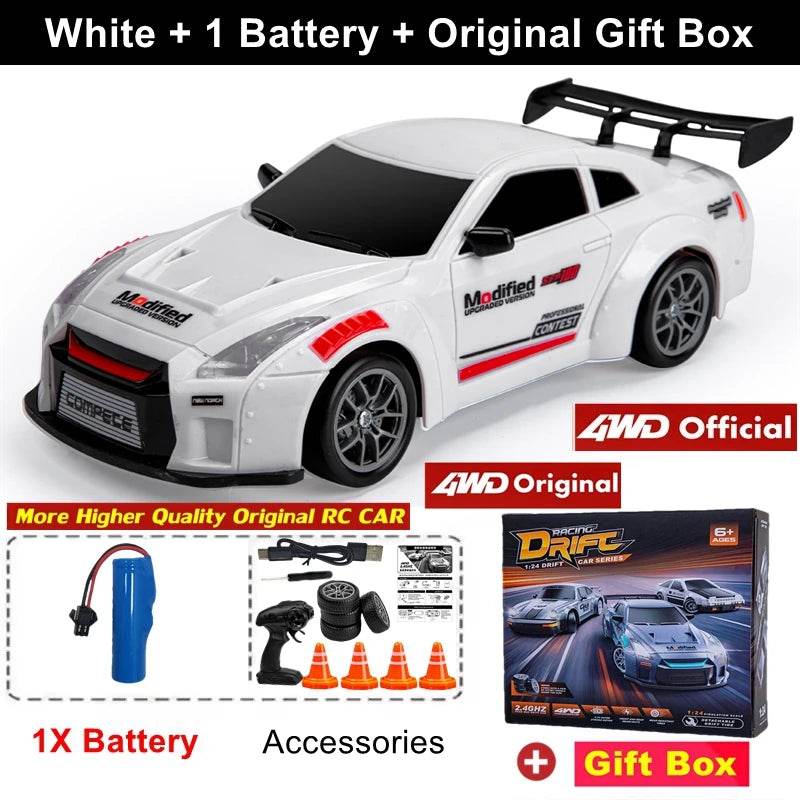 New 4WD Remote Control Car Drift 1 24 Scale For Boys - ToylandEU