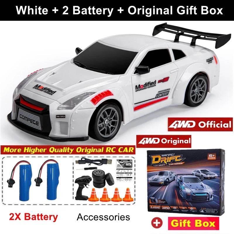 New 4WD Remote Control Car Drift 1 24 Scale For Boys - ToylandEU