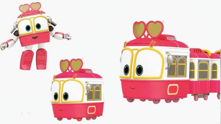 New 4pcs Lot Robot Trains Figures Action Figure Toys Robot Trains Kay, Alf, Duke, Jeffrey, Selly, Victor, Gary, Maxie - ToylandEU