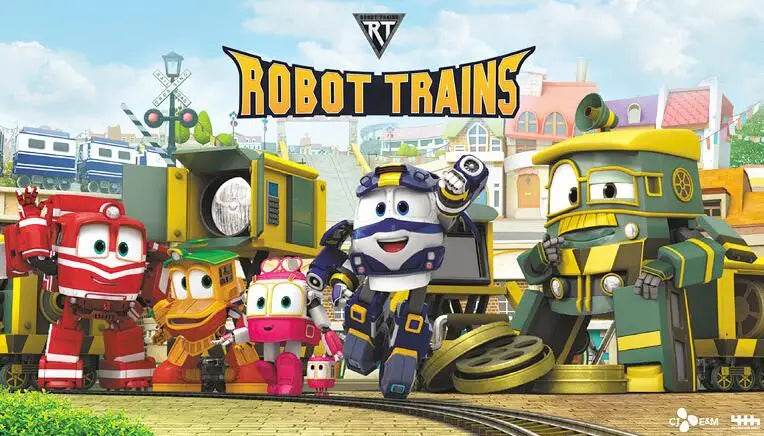 New 4pcs Lot Robot Trains Figures Action Figure Toys Robot Trains Kay, Alf, Duke, Jeffrey, Selly, Victor, Gary, Maxie - ToylandEU