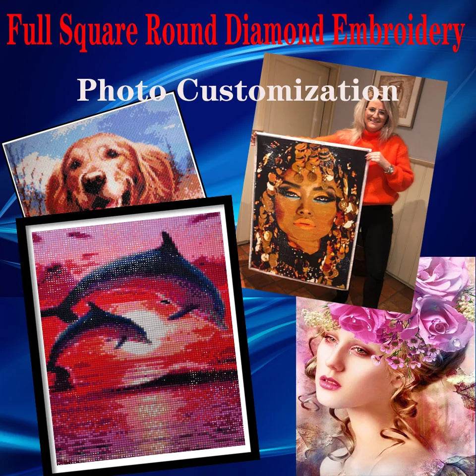 New 5D DIY Diamond Painting Kit - Cartoon Christmas Gnome Mosaic Embroidery for Home Wall Art Decor - ToylandEU