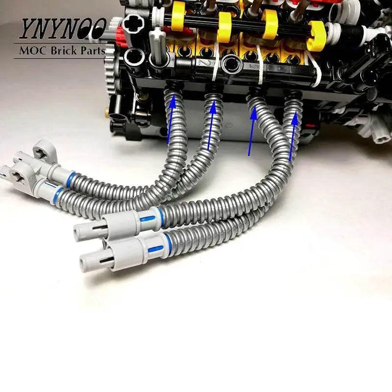  New 871Pcs High-Tech Parts V8 Engine Building Kit Toys -  ToylandEU™