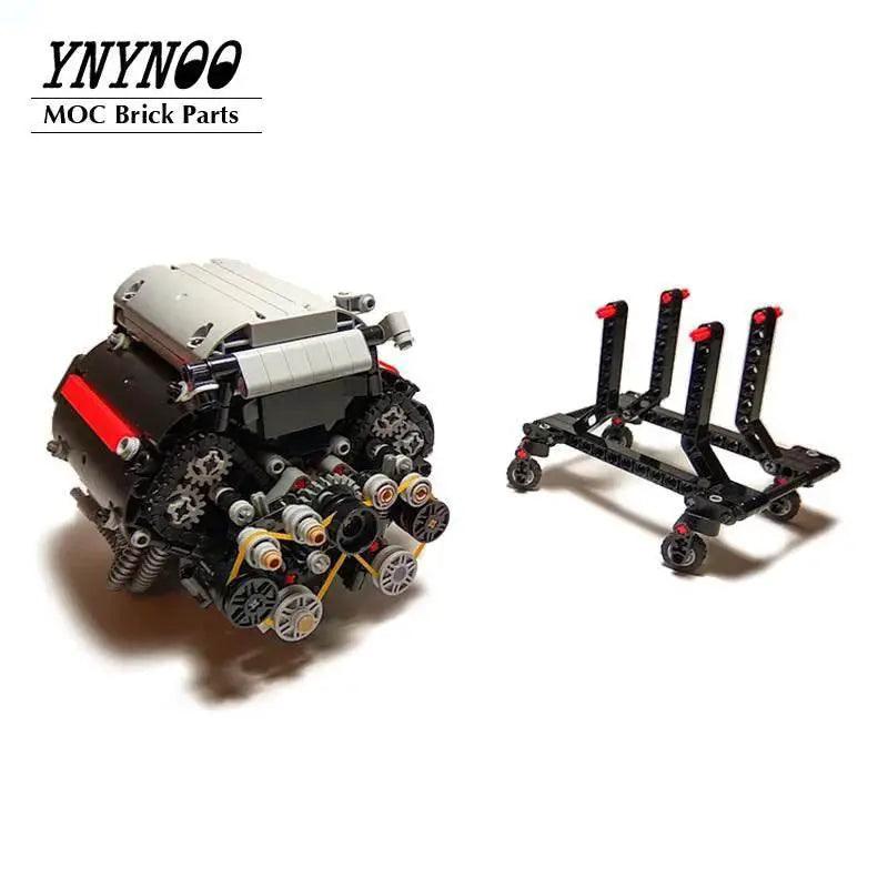  New 871Pcs High-Tech Parts V8 Engine Building Kit Toys -  ToylandEU™