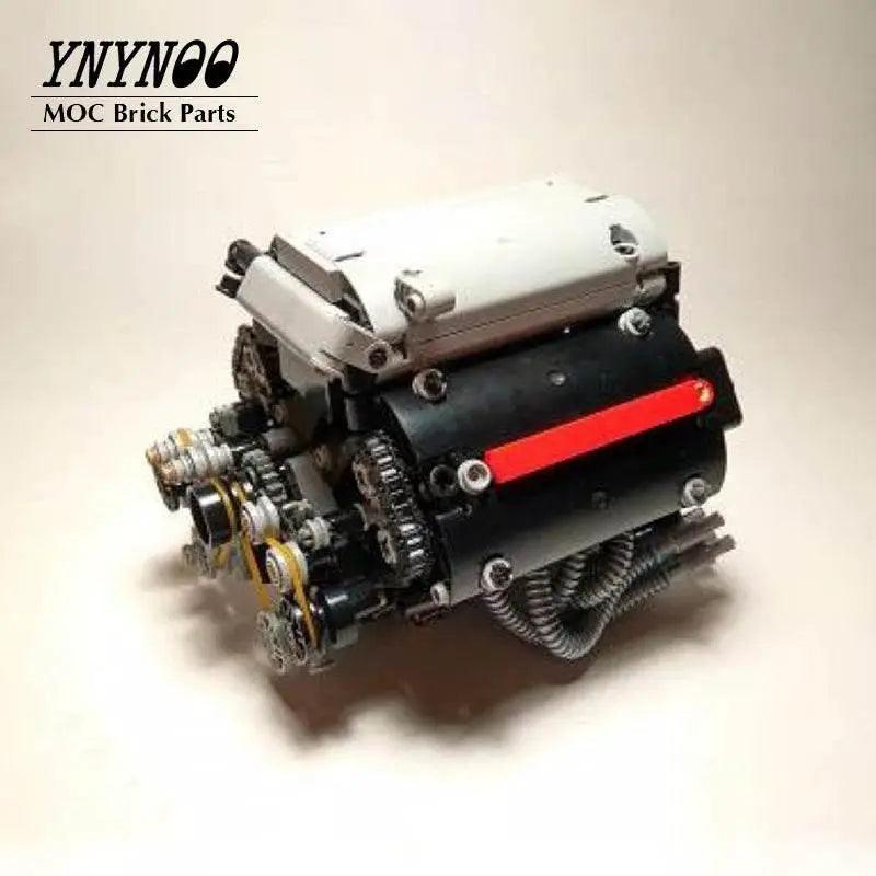  New 871Pcs High-Tech Parts V8 Engine Building Kit Toys -  ToylandEU™