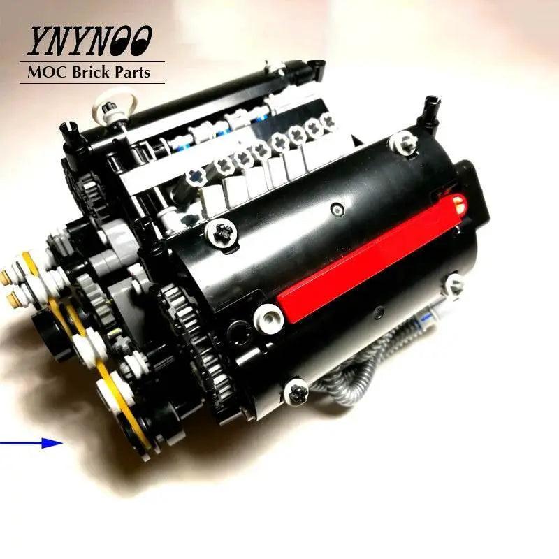  New 871Pcs High-Tech Parts V8 Engine Building Kit Toys -  ToylandEU™